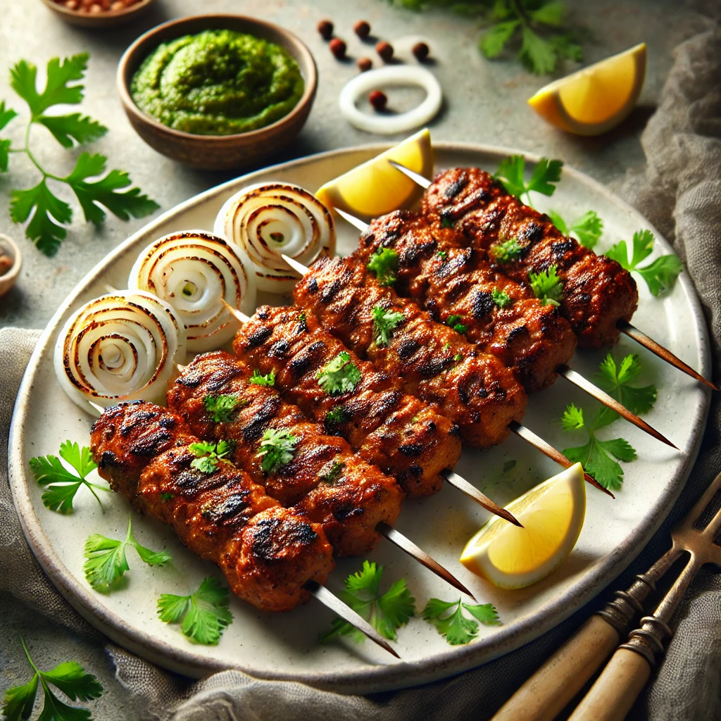 Seekh Kebab Recipe in Oven – Tasty Seekh Kebab made in the oven